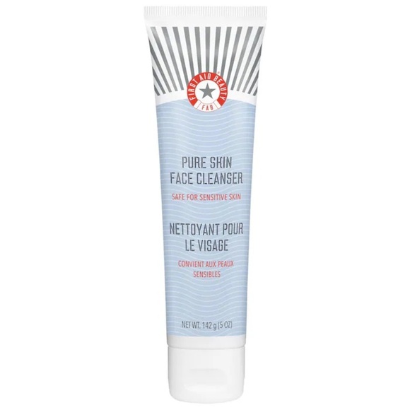 NWT First Aid Beauty Pure Skin Face Cleanser - Picture 1 of 3